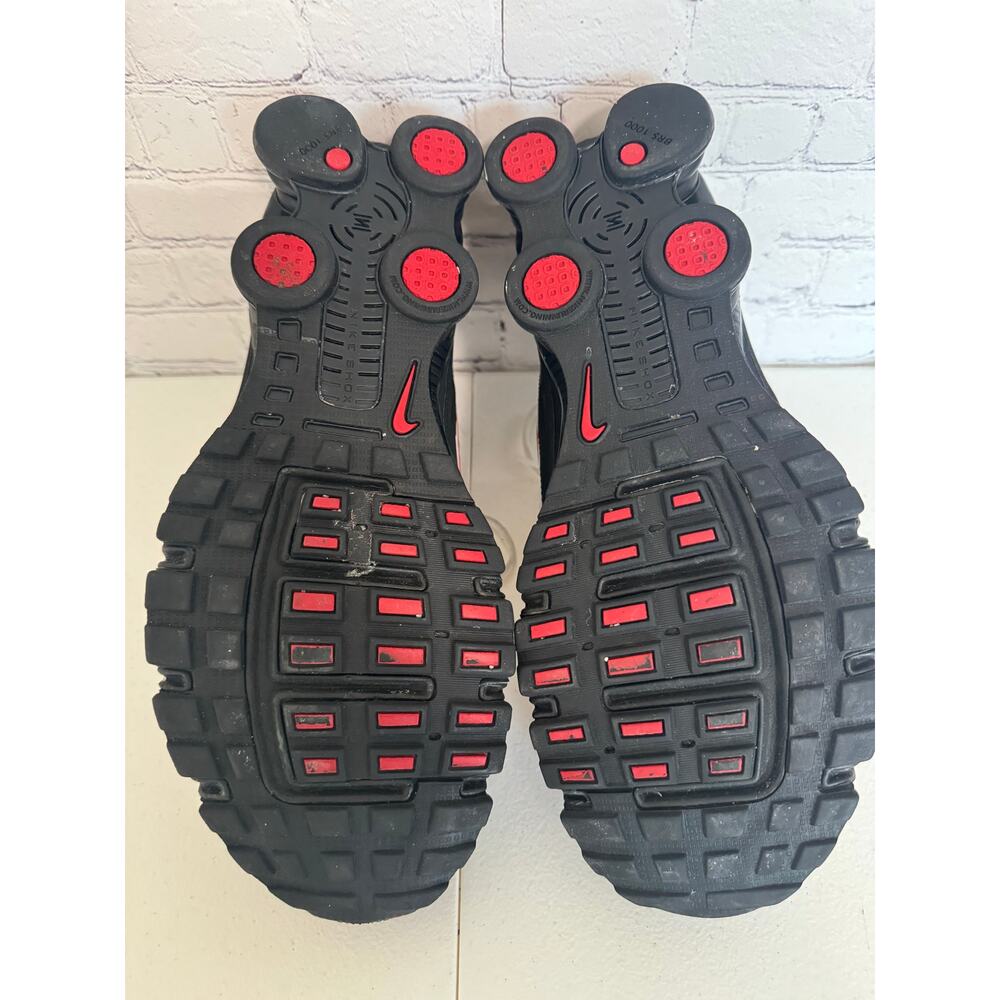 2008 Nike Shox Turbo VII White Black Men's size 11.5 Shoe Sneakers - Picture 9 of 12